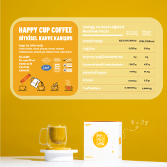Dr. Kalan Happy Cup Coffee (Safranlı Kahve Karışımı) (18 x 21 g)