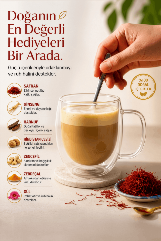 Dr. Kalan Happy Cup Coffee (Safranlı Kahve Karışımı) (18 x 21 g)
