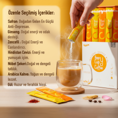 Dr. Kalan Happy Cup Coffee (Safranlı Kahve Karışımı) (18 x 21 g)