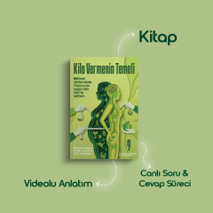 Kilo Vermenin Temeli (Kitap + Videolu Anlatım + Canlı Yayın Rehberi) ÖN SİPARİŞ