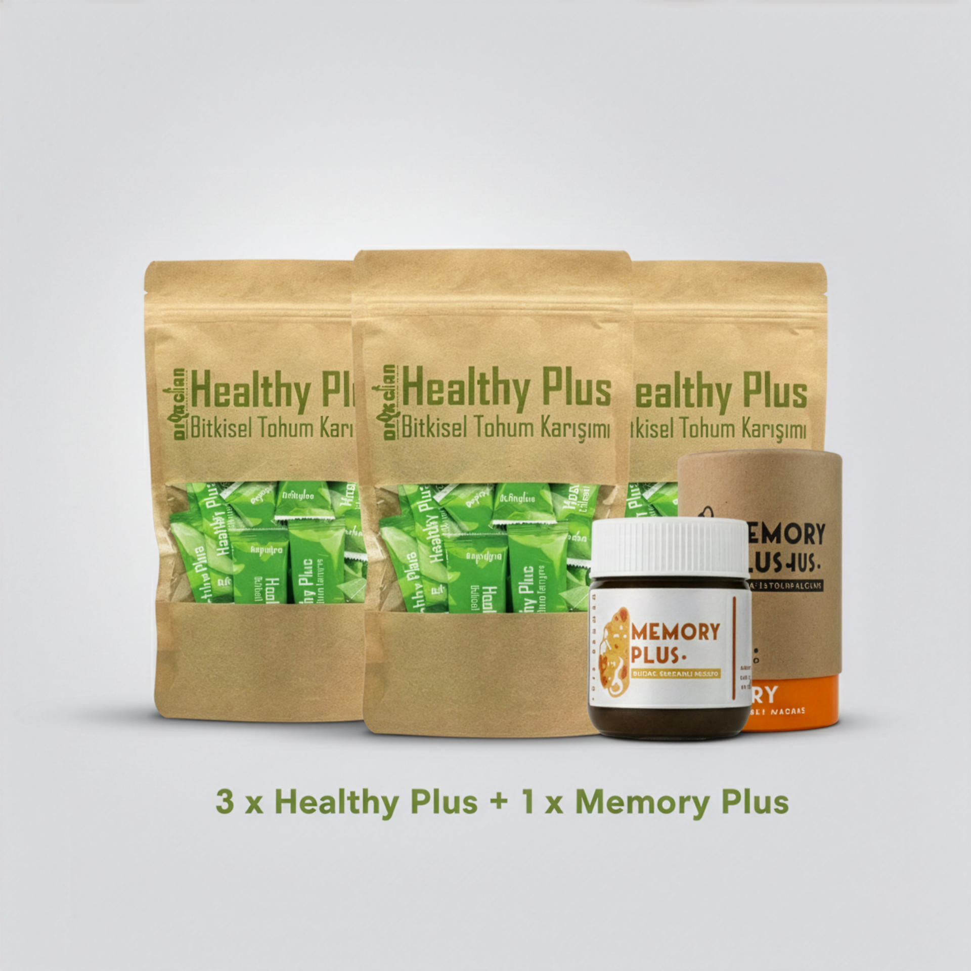 Ramazan Paketi 2 – 3x Healthy Plus + 1x Memory Plus