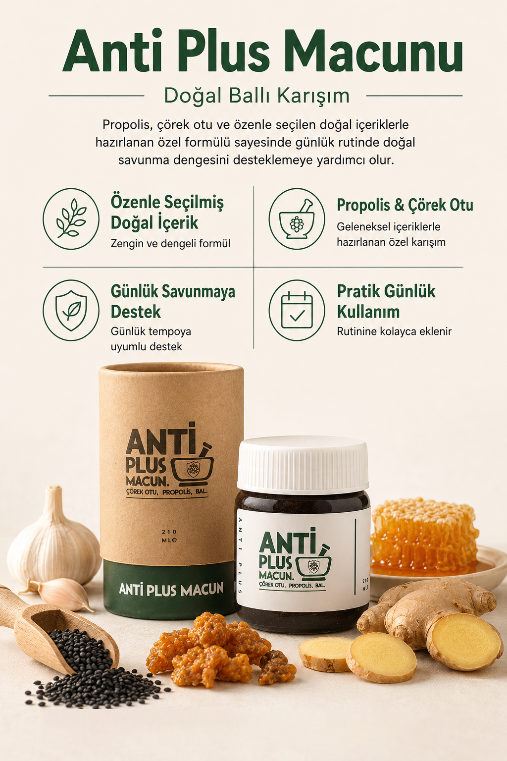 3’lü Macun Paketi (Memory Plus + Anti Plus + Digester)