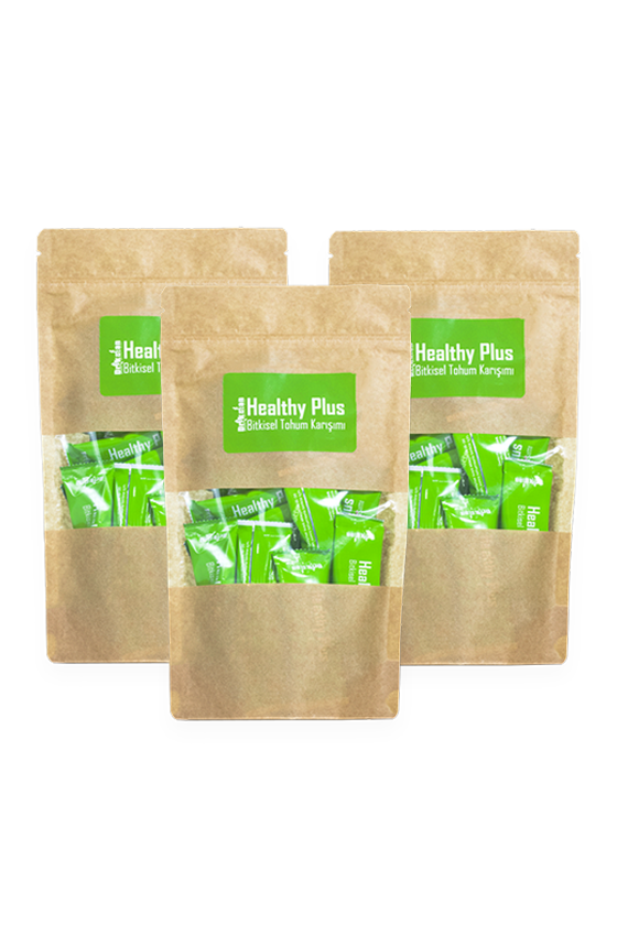 3’lü Healthy Plus Karışımı – Bitkisel Tohum Karışımı 18 x 10 g